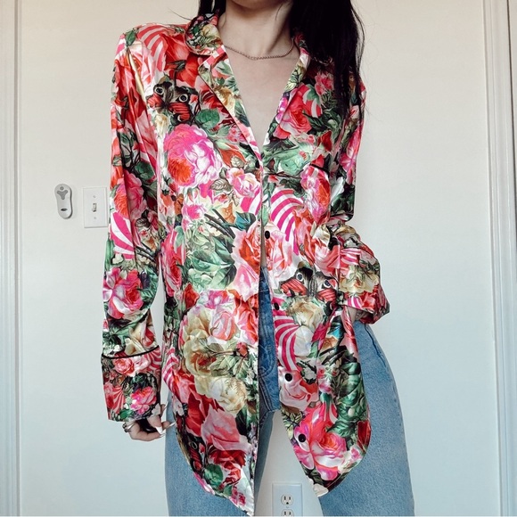 VICTORIA'S SECRET MARY KATRANTZOU Top nwot medium - Picture 2 of 5